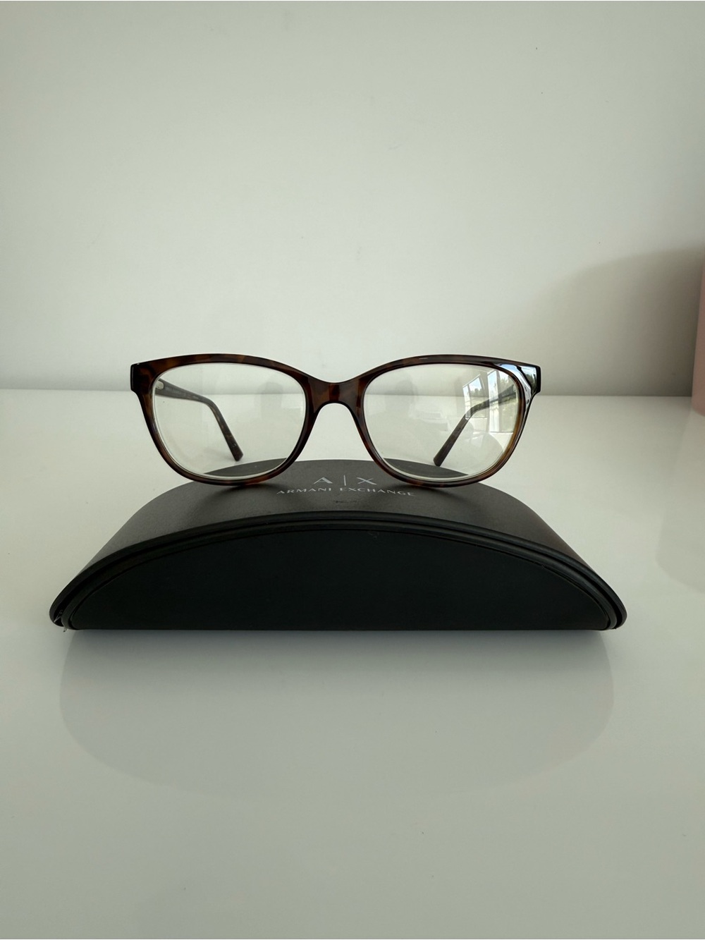 Armani Exchange Tortoiseshell Brown Women's Eyeglasses